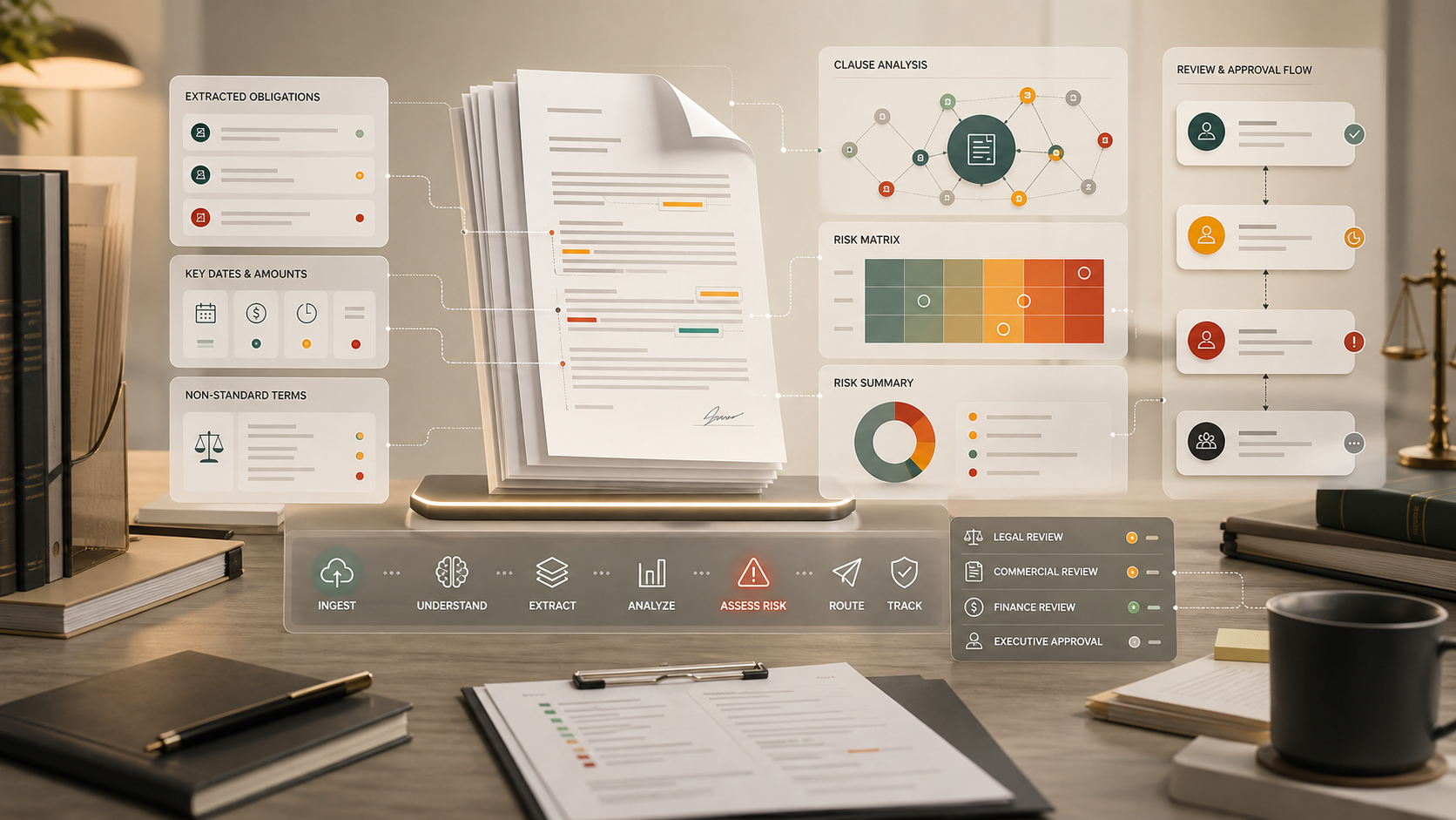 AI Contract Review: Build an App That Flags Clause and Obligation Risk First